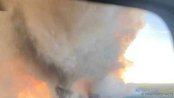 Growing wildfire near Fort Nelson, B.C., brings heavy smoke, telecom disruptions