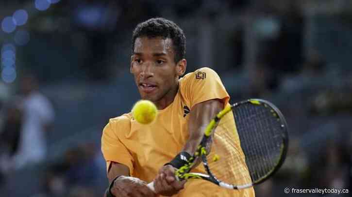 Canada’s Felix Auger-Aliassime advances to third round at Italian Open