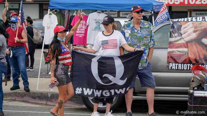 QAnon conspiracy theories are surging on Elon Musk's X. Here's proof.