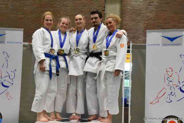 Drie maal goud, een maal zilver en een maal brons in Japanse budo-gevechtskunst: OKS Halle-Dworp schittert op EK in eigen huis
