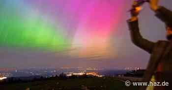 Nordlichter über Hannover: Das sind die Fotos von den Polarlichtern