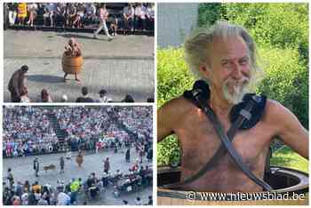 Naakte Jan (64) staat ‘zijn’ ton af na Kattenstoet: “Wie durft zich blootgeven voor tienduizenden mensen?”