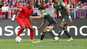 Der VfL Wolfsburg ist bei den Bayern mal wieder chancenlos