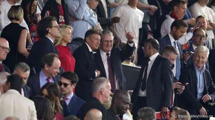 Arsenal beats Man United 1-0 to take title race with Man City to final day of Premier League season