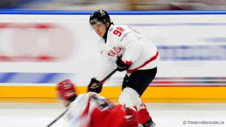 Bedard’s three-point effort leads Canada past Denmark 5-1 at hockey worlds
