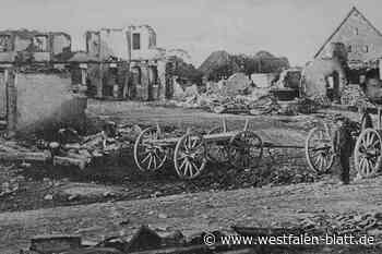 Großbrand vernichtete weite Teile des Dorfes