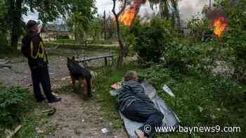 Thousands flee as Russia presses a border assault near Ukraine's second-largest city of Kharkiv