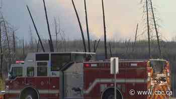 Wildfire near Fort McMurray grows to 5,500 hectares but flames pushed south of city