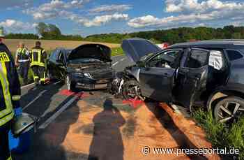 FW Ense: Frontalkollision zweier PKW zwischen Ense-Bremen und Waltringen