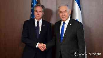 Ein Aufstand nicht unrealistisch: Blinken befürchtet Anarchie und Chaos im Gazastreifen