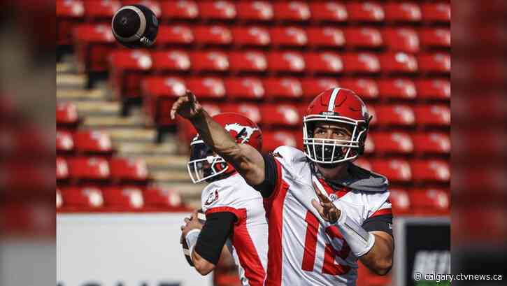 Calgary Stampeders' training camp opens with an abundance of quarterbacks