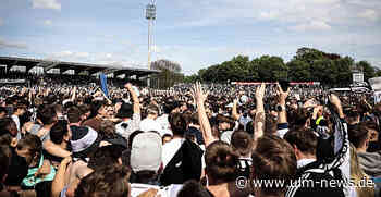 Meisterfeier auf dem Münsterplatz