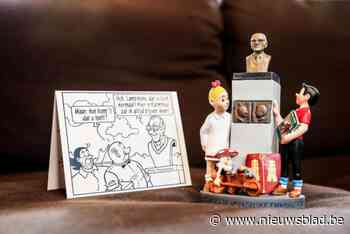 Intekenen op nieuw sculptuur Heikneuter kan op pinkstermarkt Kalmthout