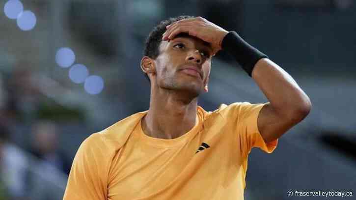 Canada’s Felix Auger-Aliassime falls to Alex de Minaur at Italian Open