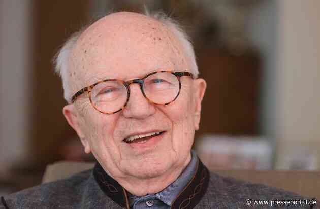 WDR gratuliert Friedrich Nowottny zum 95. Geburtstag – Buhrow: „Großes Dankeschön für all seine Verdienste“