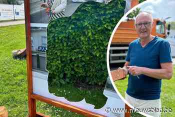 Expo wou mensen bij elkaar brengen, maar vandalen vernielen werk van fotograaf Freddy: “Jammer, zo’n zinloze actie”