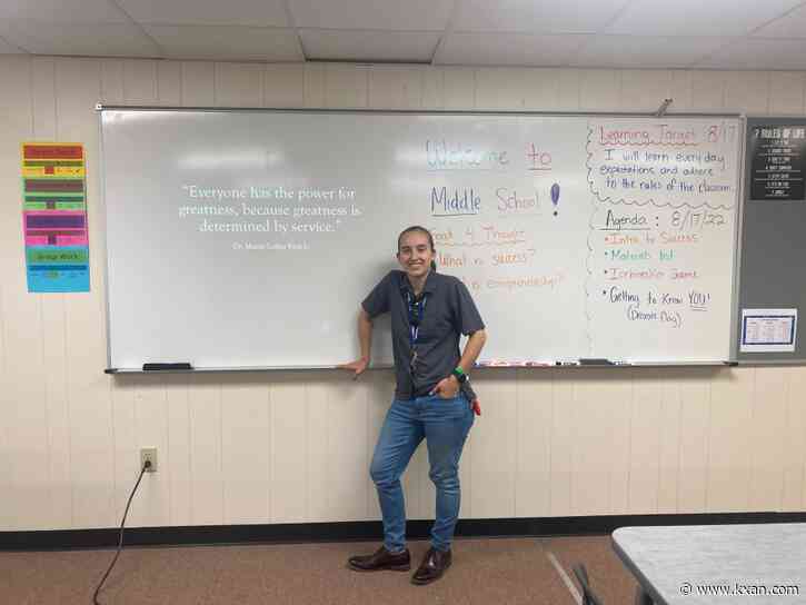 Jarrell ISD teacher a quarterfinalist in national teaching competition