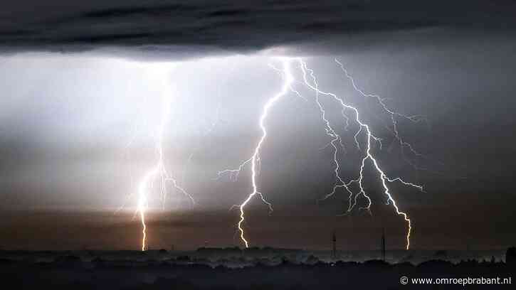 Onweer en regen lijken voorbij, waarschuwing niet meer van kracht