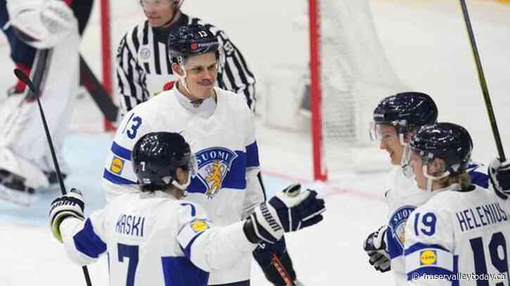 Slovakia upsets the US in OT at ice hockey worlds and Finland eases past Norway