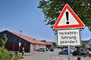 Neue Verkehrssituation am Siedlerplatz in Bad Driburg