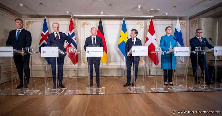 Scholz und nordische Länder sichern Ukraine weitere Hilfe zu