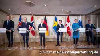 Scholz und nordische Länder sichern Ukraine weitere Hilfe zu