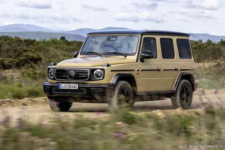Test: Mercedes-Benz G-klasse - elektrische G580 niet voor zware jongens