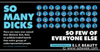 e.l.f. Beauty Calls for Diversity in Boardrooms With ‘So Many Dicks’ Campaign