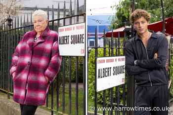 Bobby Brazier and Laila Morse return to EastEnders this week