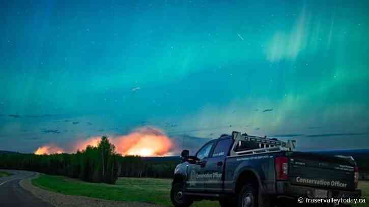Wildfire burning near Fort Nelson continues to rapidly grow