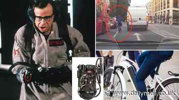 The gadget that could curb e-bike and scooter muggings in Britain: UK police could get Ghostbusters-style backpack devices that fire electromagnetic pulses at vehicles to stop them in their tracks