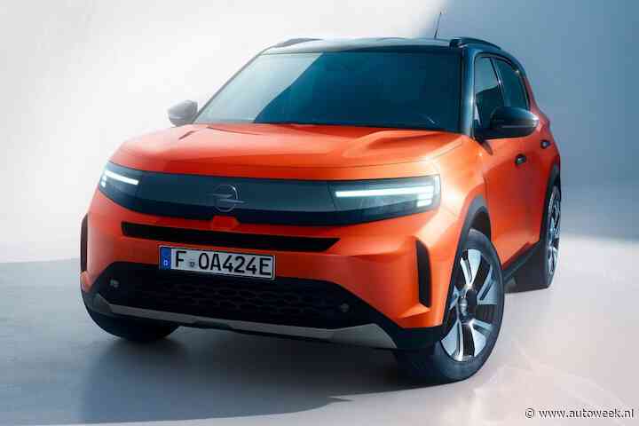 Dit kost de elektrische Opel Frontera: vanaf €30.000
