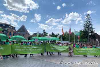 Honderden leerkrachten betogen in Hasselt: “Leraar zonder diploma brengt onderwijs in coma”