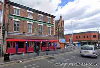 Man left with head injury after attack outside Wirral pub