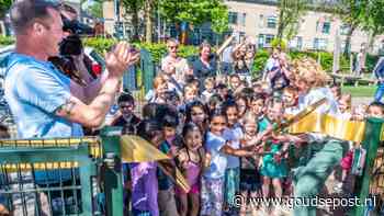 Schoolplein van 't Palet kreeg een make-over in SBS6-programma De Grote Tuinverbouwing: 'Heel blij mee'