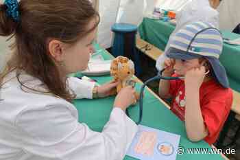 Wenn die Giraffe Halsschmerzen hat