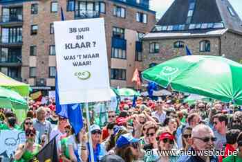 Honderden leerkrachten betogen in Hasselt: “Gevoel dat ze van scholen fabrieken willen maken”