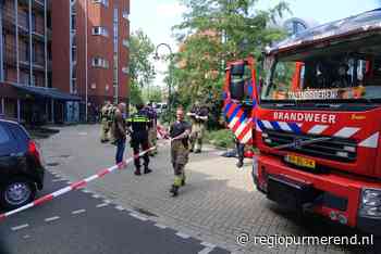 Alarm vanwege gaslucht in seniorencomplex Volendam
