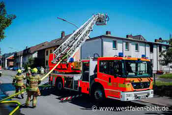 Brand in städtischer Notunterkunft in Paderborn