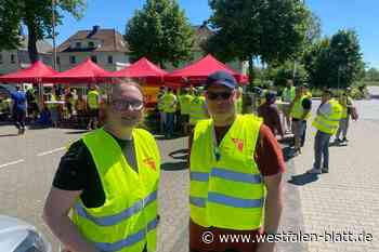 Warnstreik bei Hipp in Herford