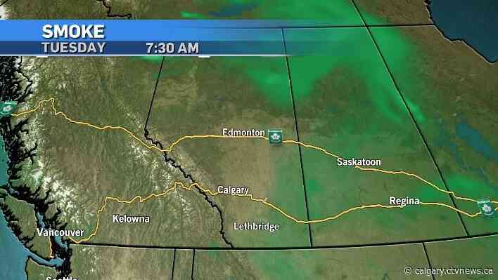 Westerly flow will offer reprieve in wildfire smoke