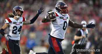 Shawn Lemon practises at Alouettes training camp despite sports gambling suspension