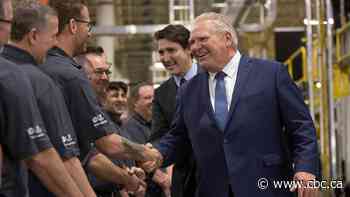 Trudeau, Ford make EV battery plant announcement