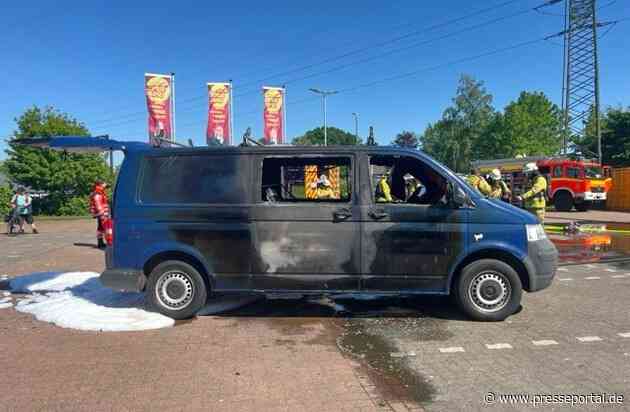 POL-STD: Zwei Autos auf Stader Möbelhausparkplatz ausgebrannt - Polizei sucht unbekannten Zeugen