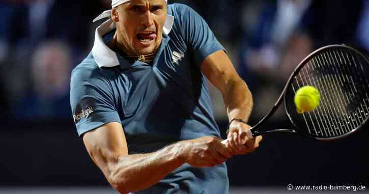 Tennis-Olympiasieger Zverev erreicht Viertelfinale in Rom