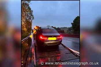 Driver reported after being stopped for speeding in Nelson