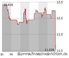 Aktie von Paramount Global deutlich im Minus (11,1826 €)