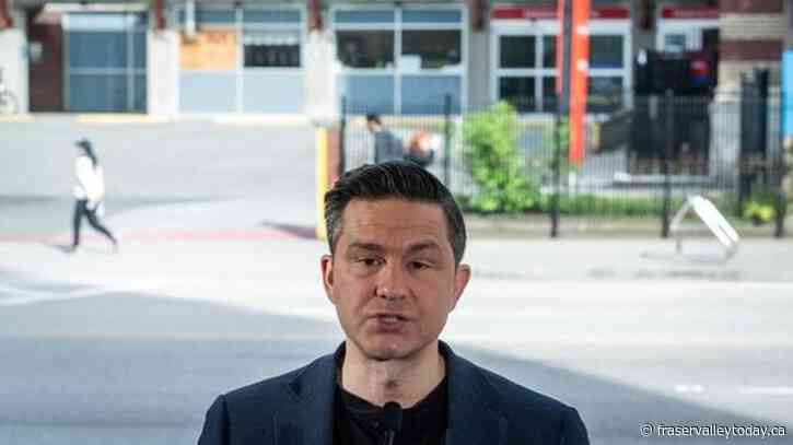 Federal Tory Leader Poilievre targets illicit drugs in B.C. hospitals