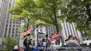 Bis zu 1000 Dollar für einen Sitzplatz im Trump-Prozess
