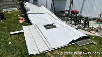 Largo mobile home park damaged by Tuesday morning storms